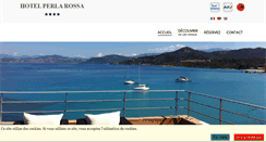 Desktop Screenshot of hotelperlarossa.com